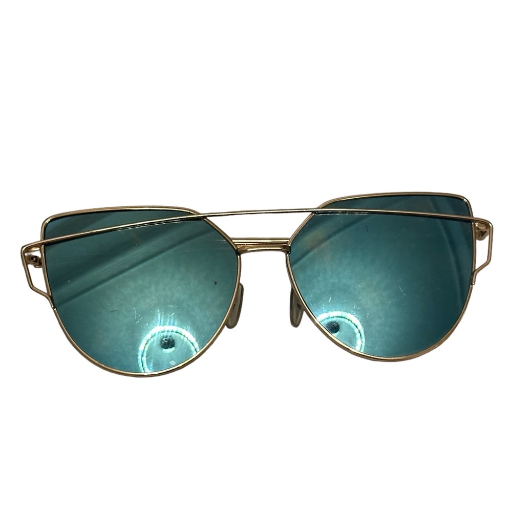 Blue and Gold sunglasses